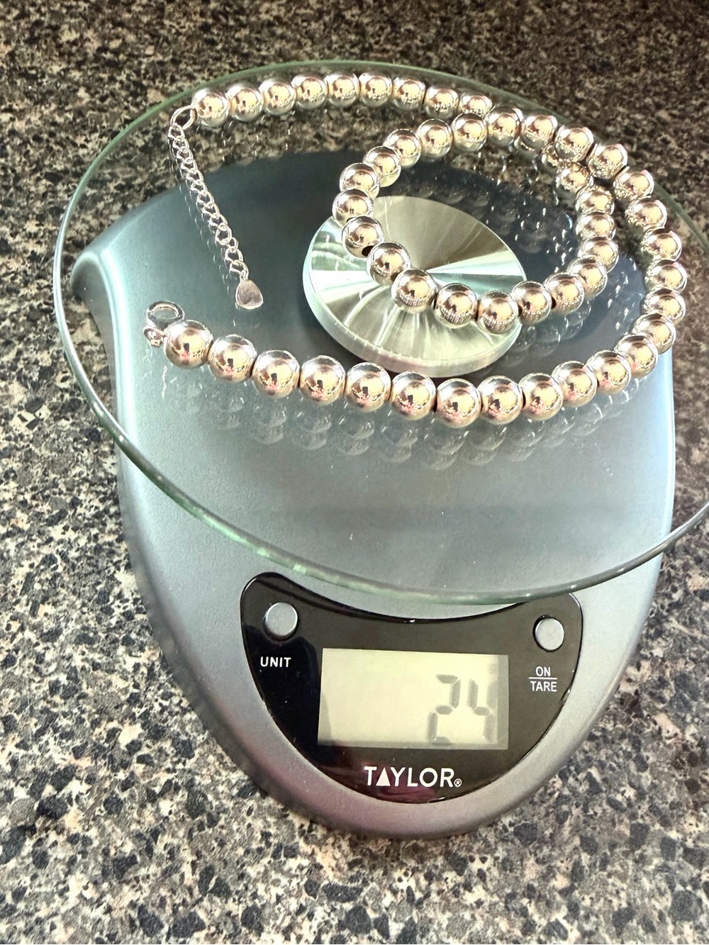 Silpada Bead Ball Polished Silver Necklace - Picture 5 of 9